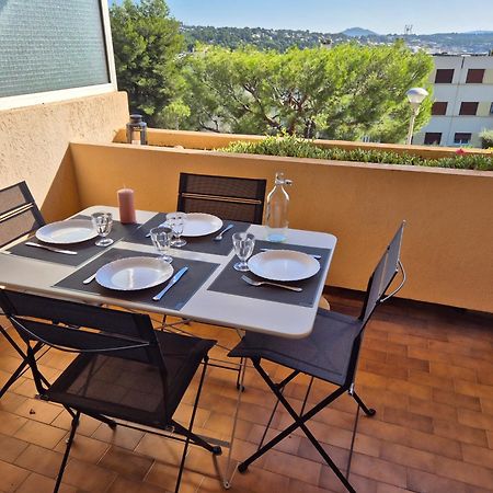T2 Vue Mer Dans Residence Calme / T2 Sea View In A Quiet Residence Bandol Eksteriør bilde